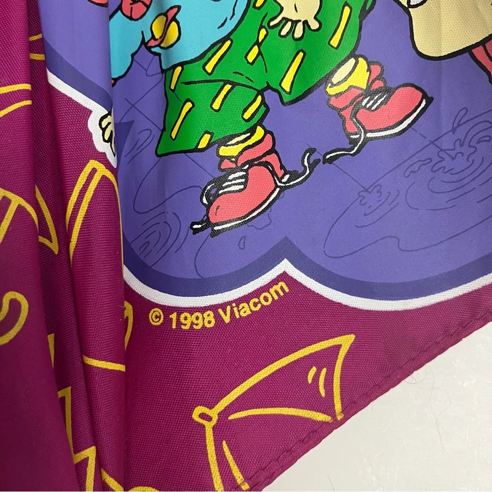 90s Vintage Rugrats Kids Umbrella 1998 Viacom Pink Parapluie Les Razmoket - Picture 3 of 17